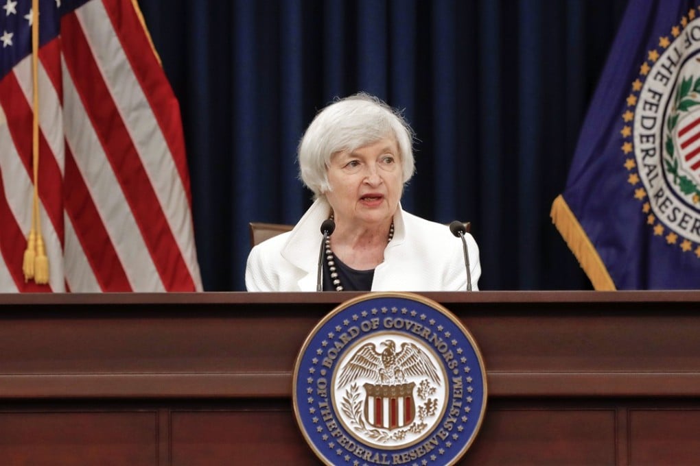 Federal Reserve Chair Janet Yellen speaks at a news conference following the Federal Open Market Committee meeting in Washington. The minutes from the Fed meeting released on Wednesday showed a deep divide October 11, 2017, the Federal Reserve releases minutes from its September meeting, when it left its key interest rate unchanged but said it would start shrinking its massive bond portfolio. (AP Photo/Pablo Martinez Monsivais, File)