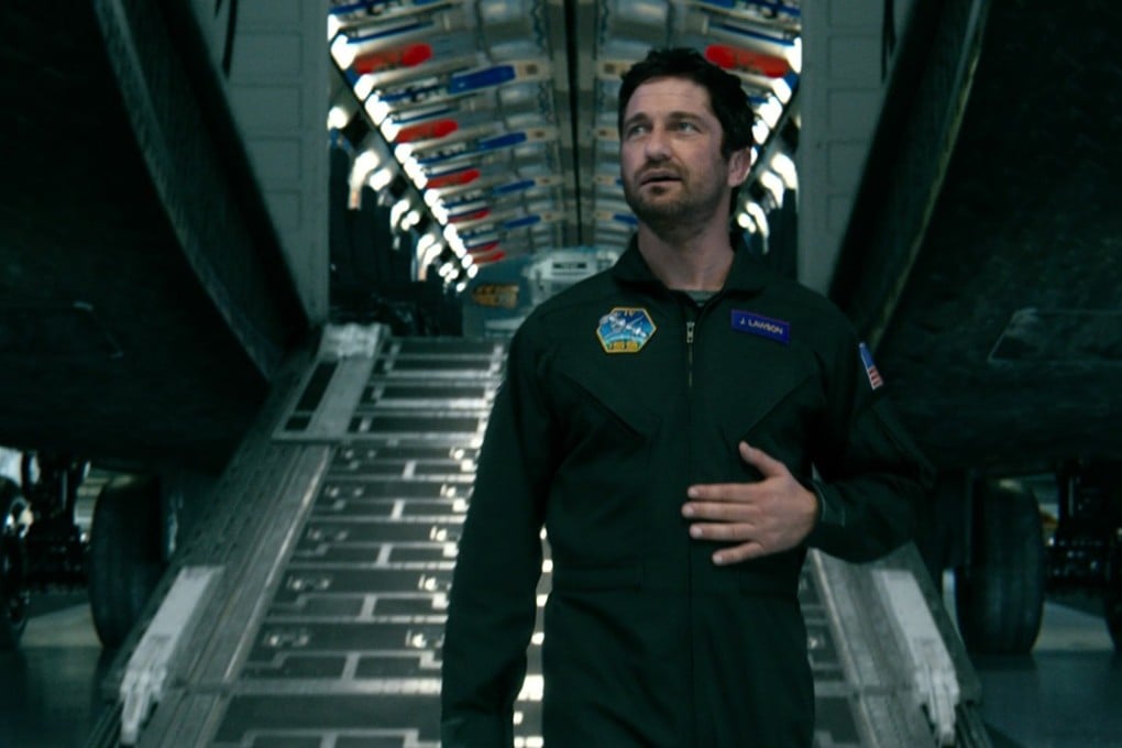 Gerard Butler plays a scientist in Geostorm (category IIA), directed by Dean Devlin.
