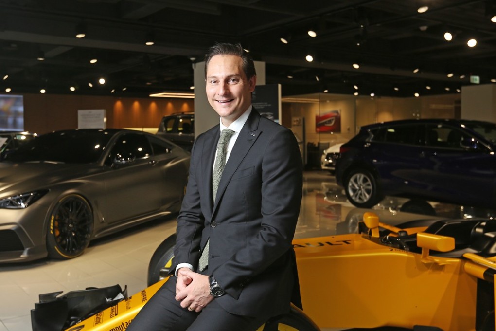 Dane Fisher, the general manager for global business transformation and brand at Infiniti. Photo: Xiaomei Chen