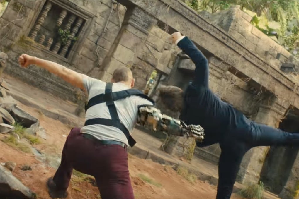 A scene from the film Kingsman: The Golden Circle. Photo: 20th Century Fox