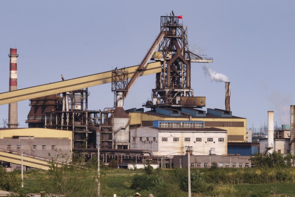 The Dongbei Special Steel plant in Denshahe, 50km northeast of downtown Dalian. Photo: SCMP Pictures