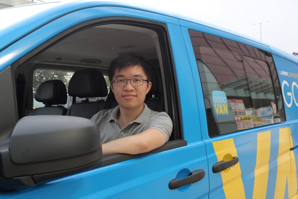 Steven Lam Hoi-yuen, the co-founder of GoGoVan, which has been praised as a positive example of the sharing economy. Photo: Paul Yeung