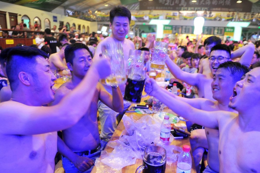 A research note from Credit Suisse says that Chinese brewers will benefit from the free spending habits of young consumers. Photo: AFP