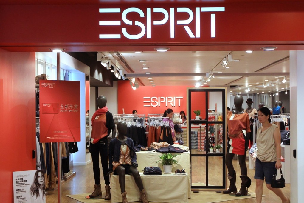 An Esprit store in Causeway Bay. Photo: Jonathan Wong