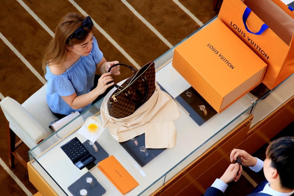 This week LVMH reported organic sales growth that beat expectations in the three months up to September 30. Photo: Reuters