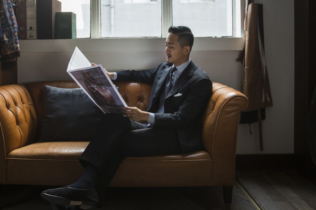 Alan See, founder of The Armoury, wears a suit by Liverano & Liverano, shirt by The Armoury and tie by Drake’s. Photo: Michelle Wong