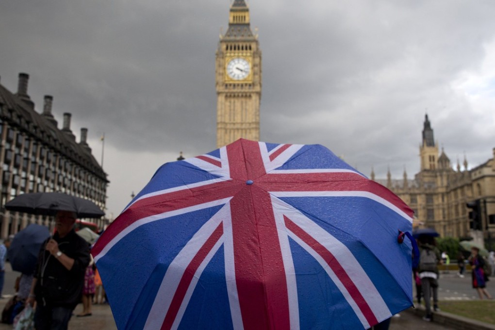 The sun set on the British Empire a long time ago, and critics now say the country has lost more of its lustre. Photo: AFP