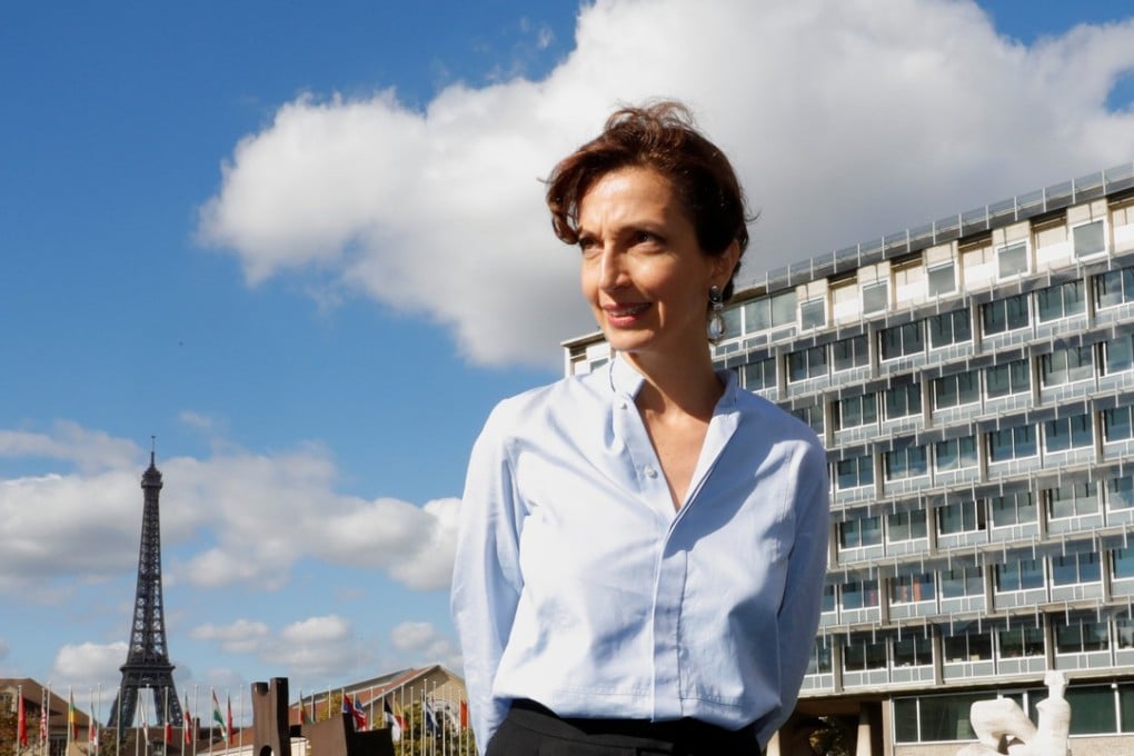 French former culture minister Audrey Azoulay was named to head the UN’s embattled cultural agency on Friday, beating her Qatari rival after a politically charged contest clouded by Gulf tensions and accusations of anti-Israel bias. Photo: Reuters