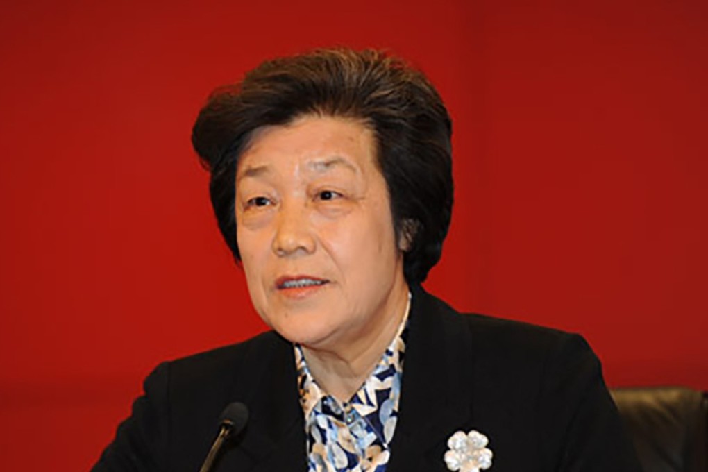 China’s former veteran justice minister Wu Aiying has been expelled from the Communist Party. Photo: Handout