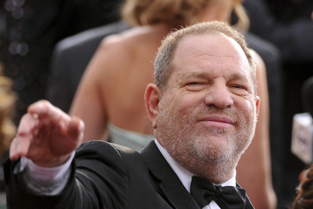 Harvey Weinstein arrives at the Oscars at the Dolby Theatre in Los Angeles. Photo: AP