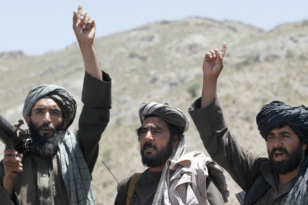 A 2016 photo of Taliban fighters in Afghanistan. Photo: AP