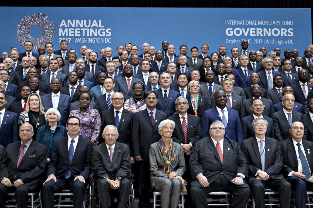 International Monetary Fund (IMF) governors meet in Washington DC. Photo: Bloomberg