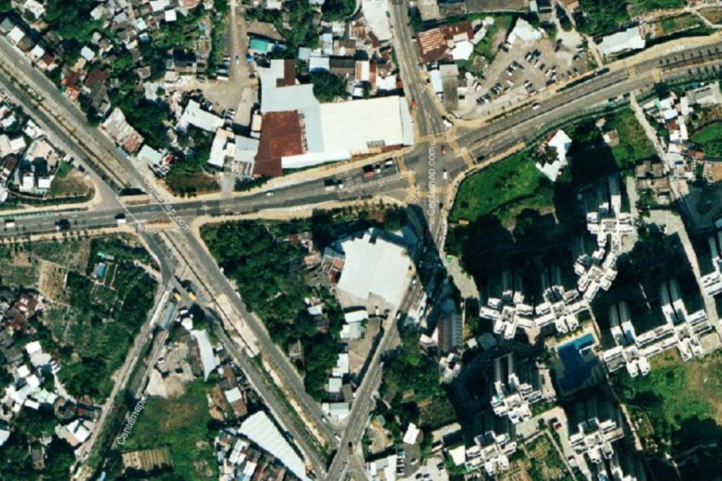 The land in question, 10,000 sq ft owned by Liu’s deceased father, is in Tai Kei Leng village in Yuen Long, seen above, and involves three adjacent sites. Photo: Google