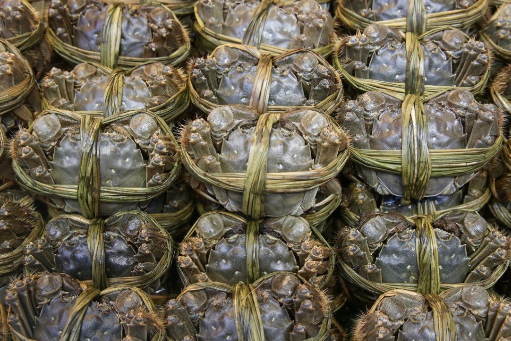 Hairy crabs are particularly popular in October and November. Photo: Sam Tsang