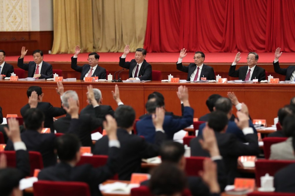 The Communist Party has wrapped up the last full meeting of its Central Committee ahead of the 19th congress. Photo: Xinhua