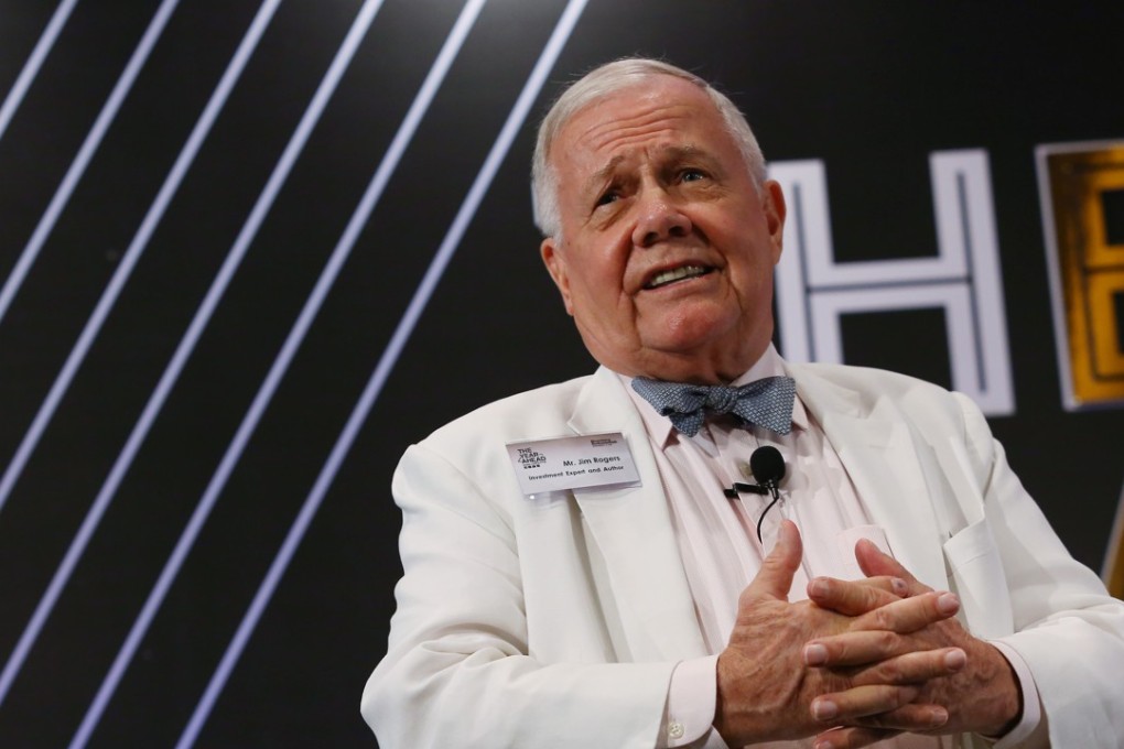 Jim Rogers, the co-founder of Quantum Group of Funds, said he invested in ITF because he believes fintech is the future of banking. Photo: SCMP