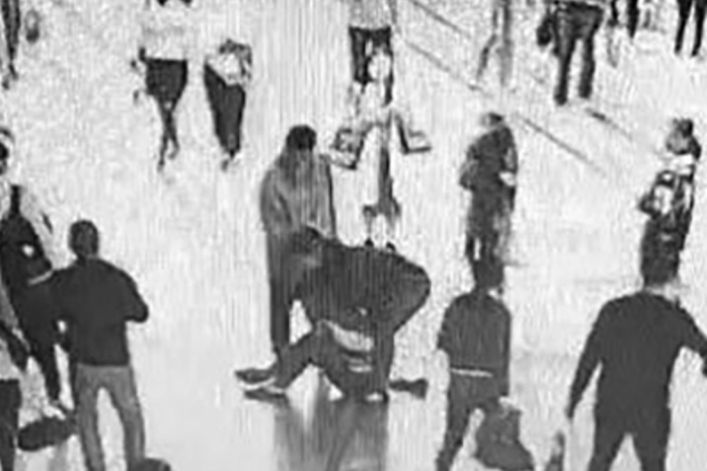 The thief was arrested in Chongqing after he was spotted by the off-duty officer. Photo: Handout