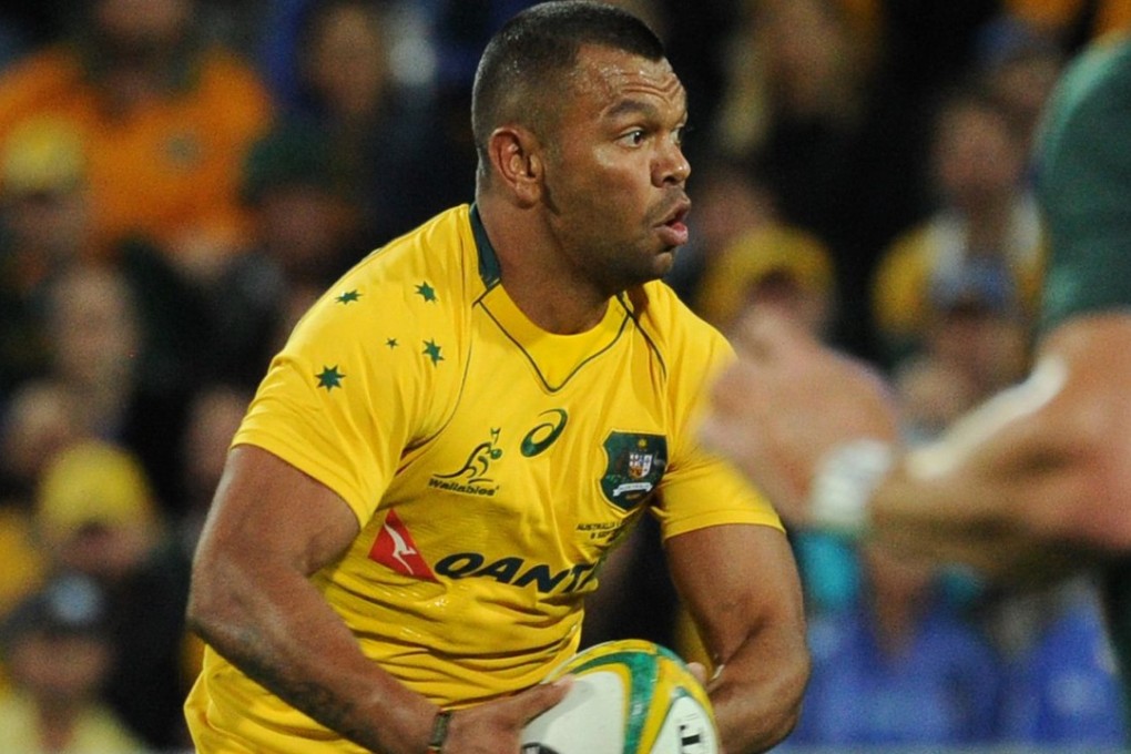 Kurtley Beale is confident the Wallabies are building. Photos: AFP