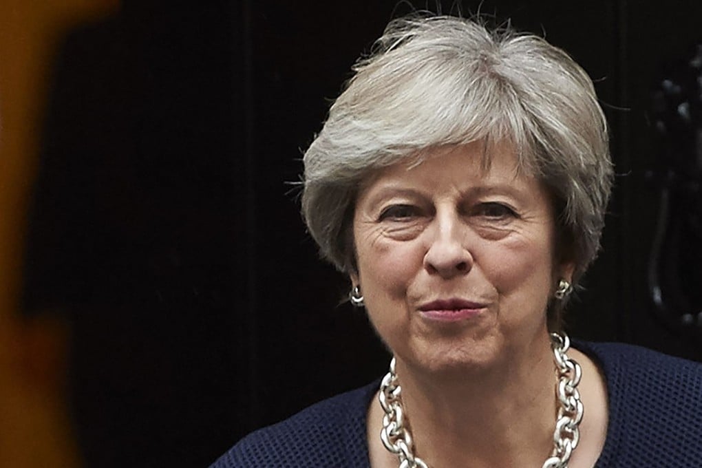 British Prime Minister Theresa May commented on the barred activist’s case as part of a question-and-answer session at the UK parliament on Thursday. Photo: AFP