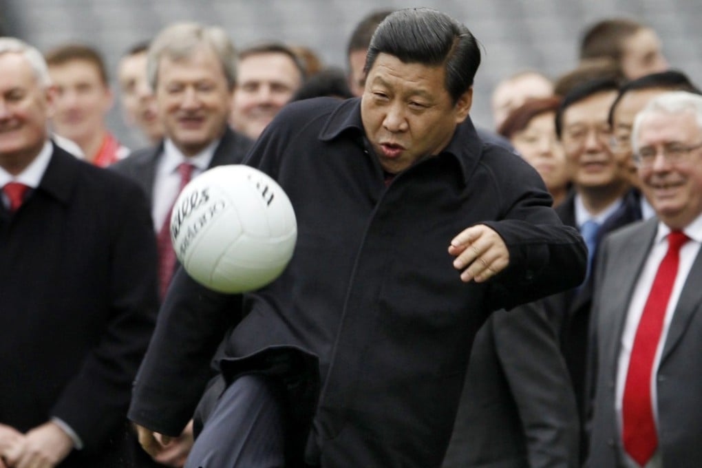 President Xi Jinping is still intent on following through on his soccer domination plan, but will employ a different strategy. Photo: Reuters