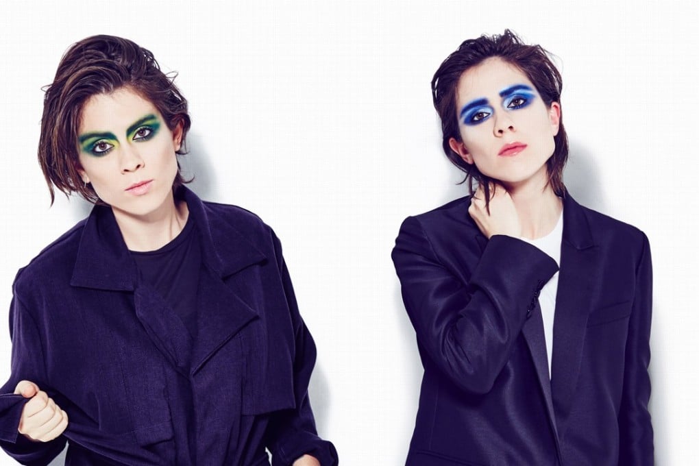 Tegan and Sara. Feelling marginalised early in their career “allowed us to have something unique”, Sara says.