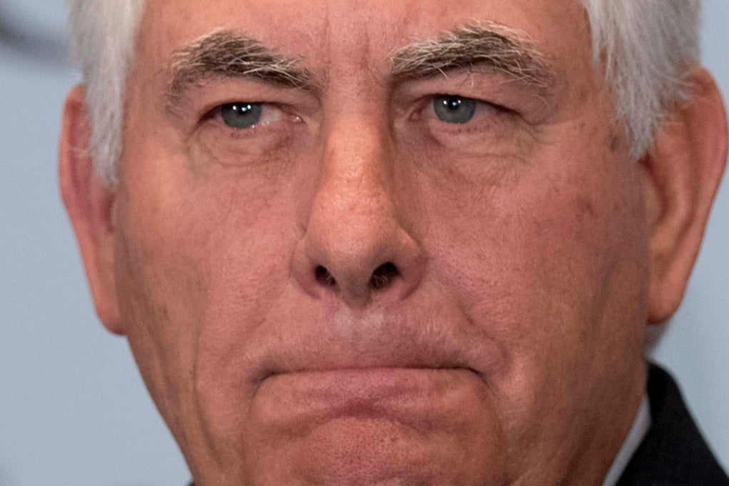 US Secretary of State Rex Tillerson pictured in Washington on Wednesday. Photo: AFP