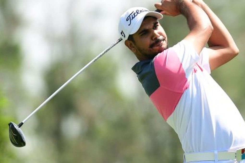 Gaganjeet Bhullar shows his form in the second round of the Macau Open. Photos: Asian Tour