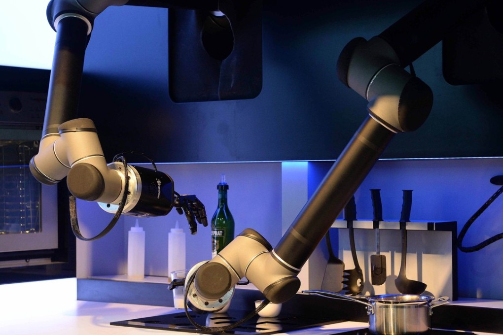 A kitchen robot from Moley Robotics. Photo: AFP