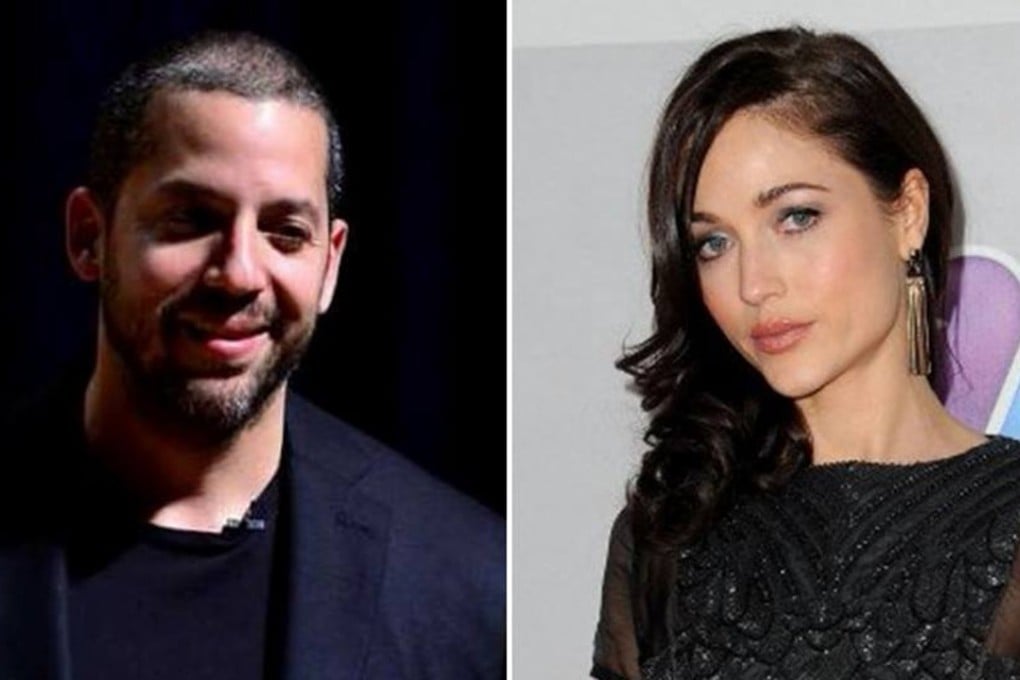 US magician David Blaine and ex-model Natasha Prince, who accuses him of raping her. Photos: TNS