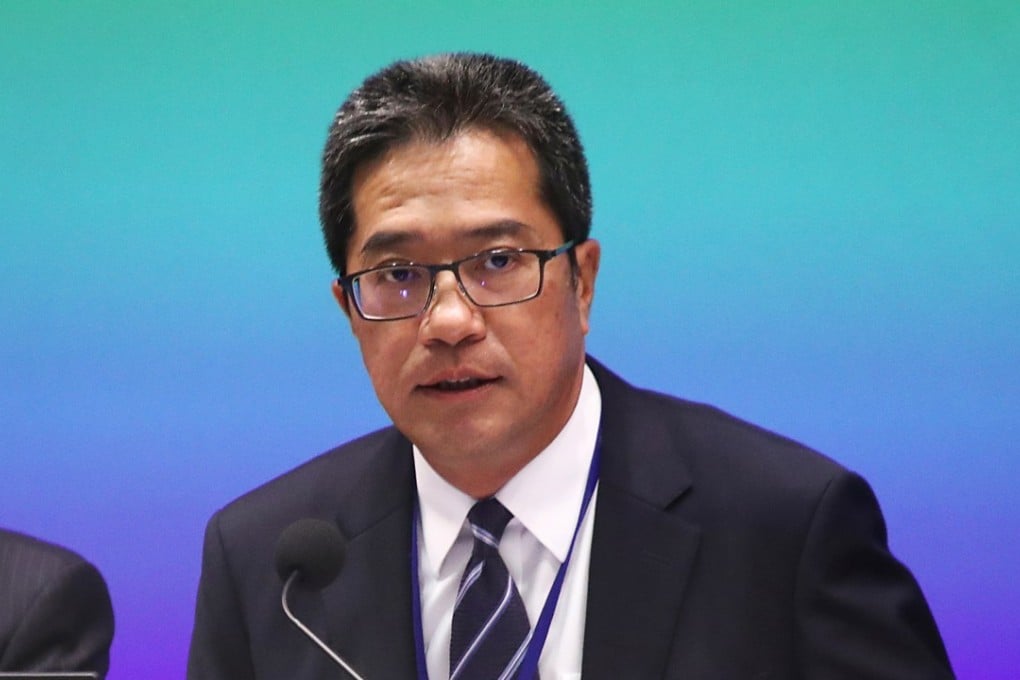 Secretary for Development Michael Wong Wai-lun was speaking soon after remarks by Chief Executive Carrie Lam sparked debates on housing. Photo: K.Y. Cheng