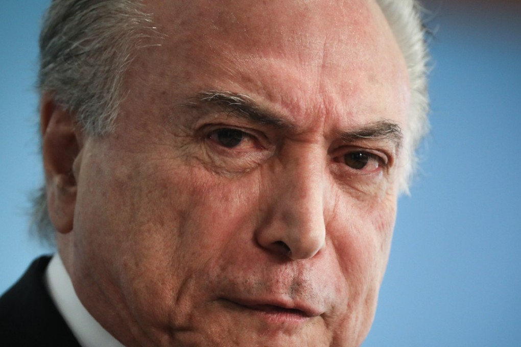 Brazilian President Michel Temer said the country’s slavery decree needed changing because it contained irrelevant details for defining slavery. Photo: Bloomberg
