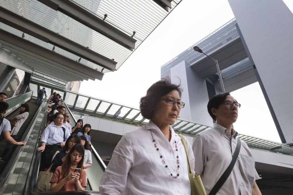 Hong Kong government headquarters are located near Admiralty. Photo: Felix Wong