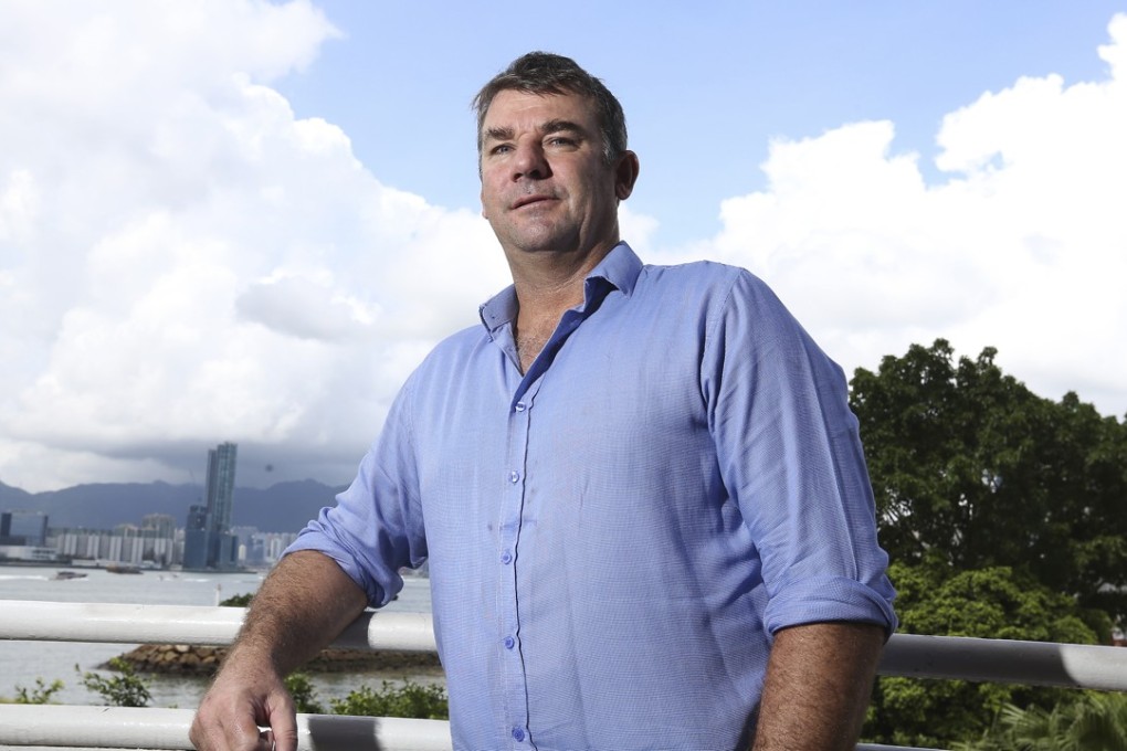 David Witt, skipper of supermaxi Scallywag, Hong Kong’s entry in the Volvo Ocean Race. Photo: Dickson Lee