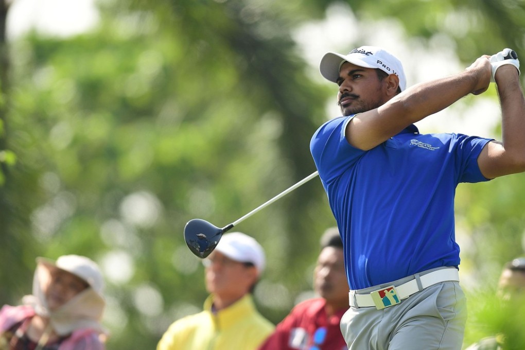 Gaganjeet Bhullar was the victor in Macau. Photo: AFP