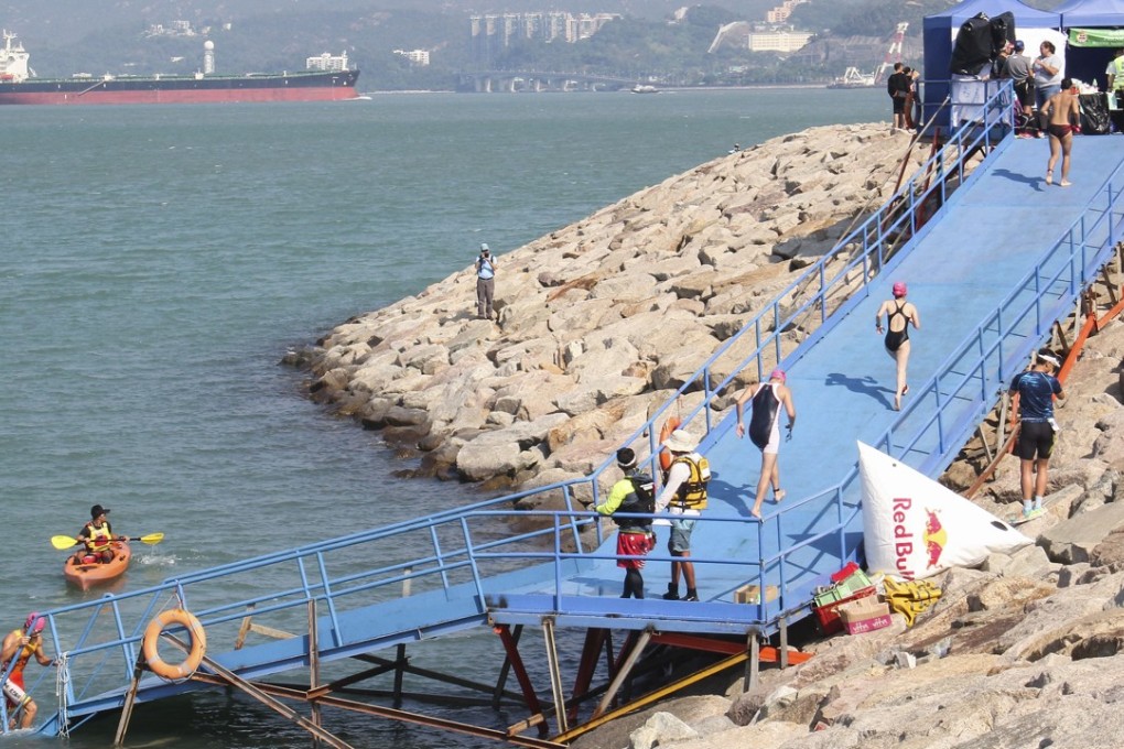 The 66-year-old former CEO drowned during a triathlon swim in Sunny Bay. Photo: Handout