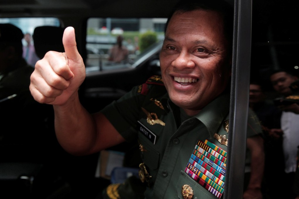 File photo of Indonesia’s Armed Forces Commander General Gatot Nurmantyo. Photo: Reuters