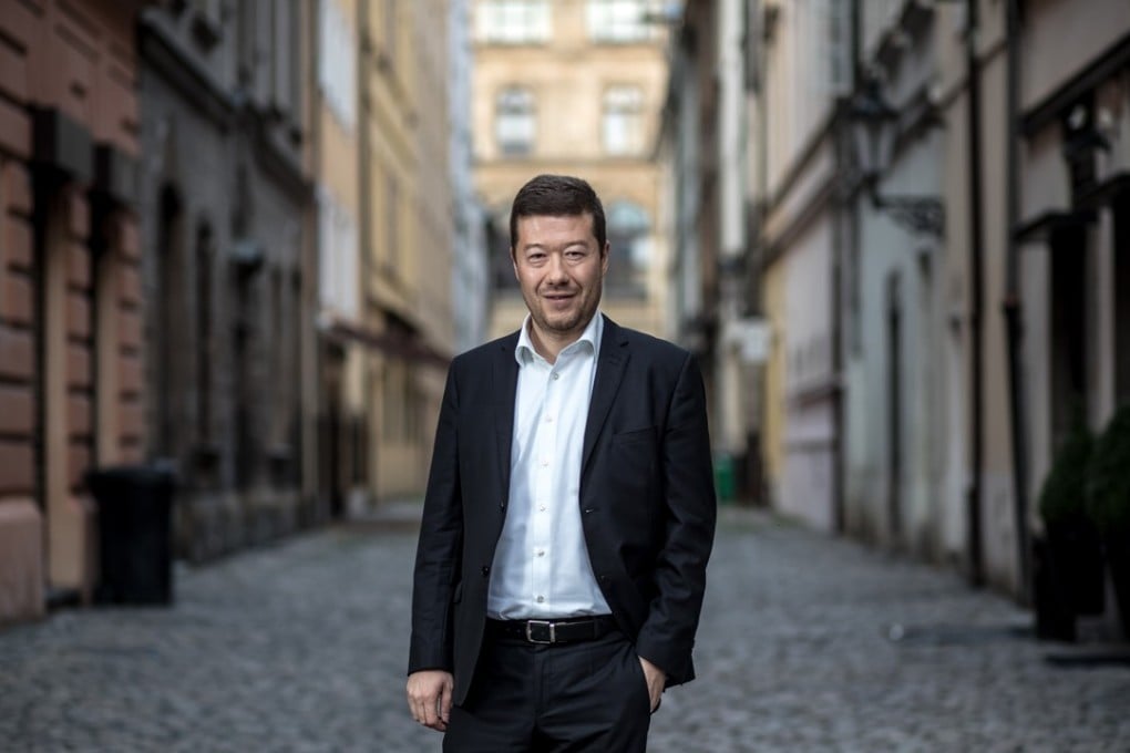 Tomio Okamura, leader of the Freedom and Direct Democracy party. Photo: Bloomberg