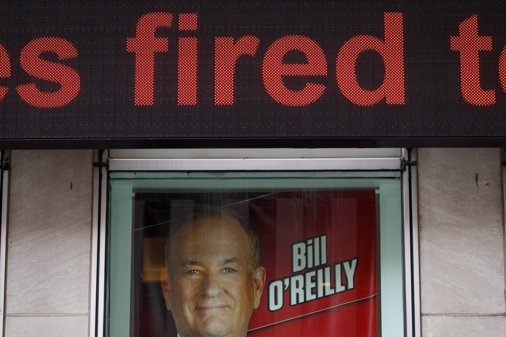 In April, after advertisers began to flee Bill O’Reilly’s show, the Murdochs ended the popular commentator’s two-decade Fox News career. File photo: AFP