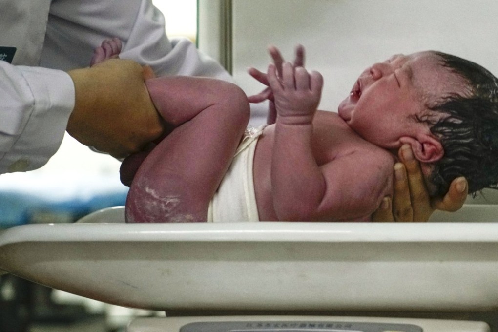 According to official statistics, 17.86 million children were born in China in last year. Photo: Xinhua