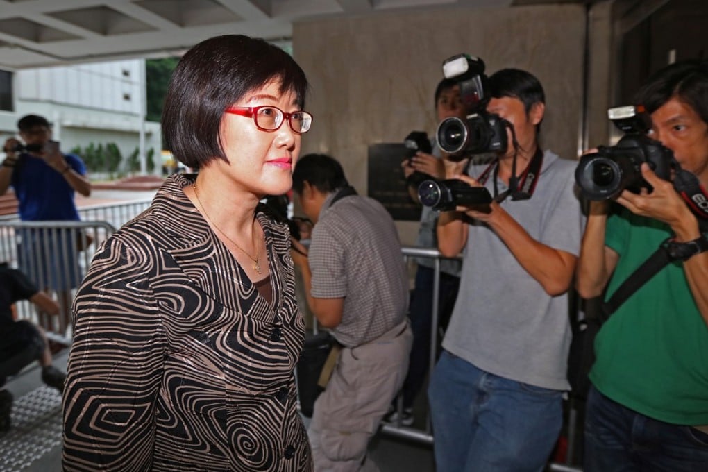 Dr Constance Chan Hon-yee was grilled by a court last week over a request to a Department of Health employee that a juror put in extra hours at the weekend. Photo: Felix Wong