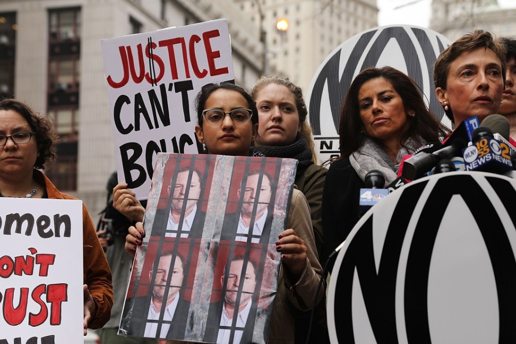 Members of the US National Organisation for Women demonstrate in New York City. Photo: AFP