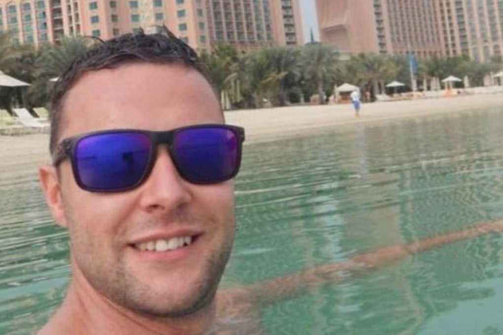 British electrician Jamie Harron was on a two-day stopover in Dubai when he was arrested. Photo: Handout
