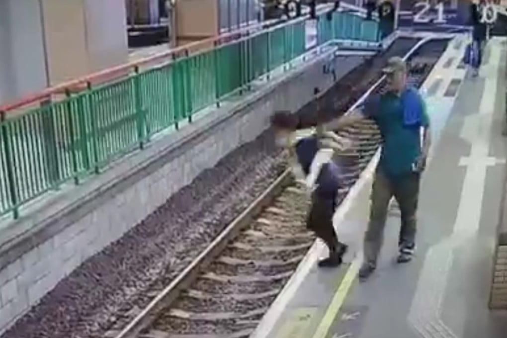 The incident was captured on CCTV footage that has since gone viral. Photo: Facebook