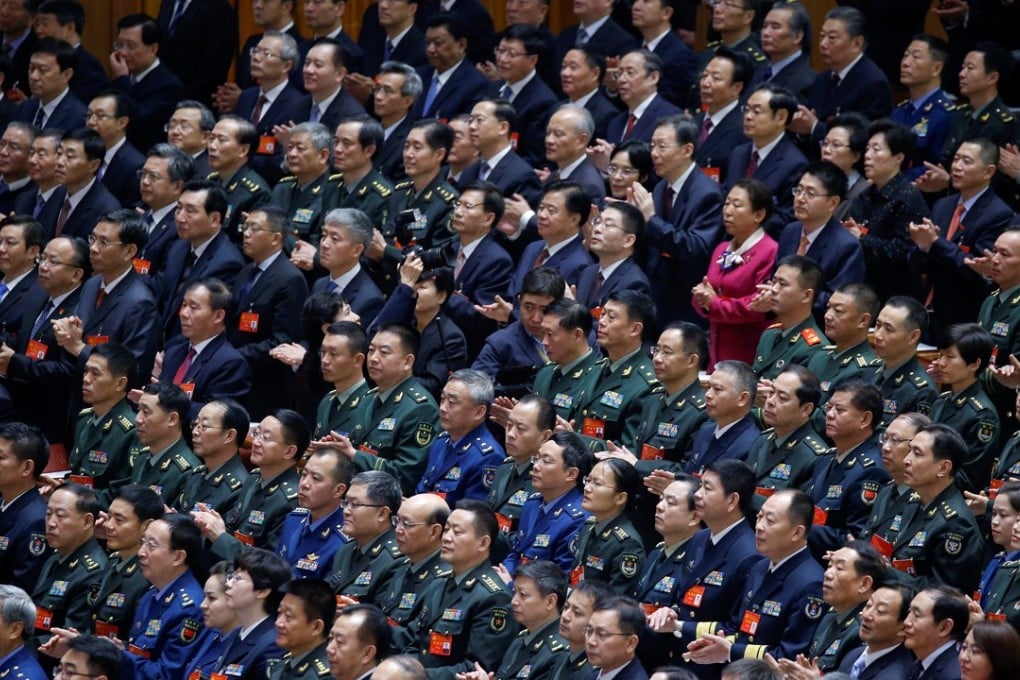 Nearly 90 per cent of the military delegates to the party congress are new faces. Photo: Reuters