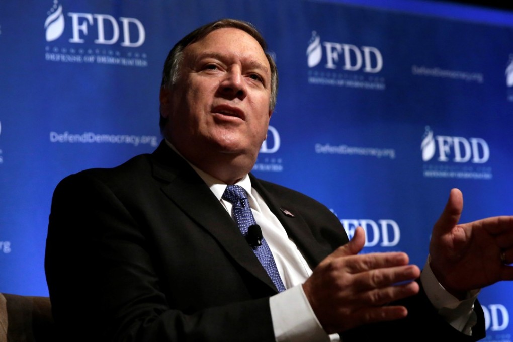 CIA Director Mike Pompeo said he hoped the ‘great relationship’ between Xi Jinping and Donald Trump would bear fruit. Photo: Reuters