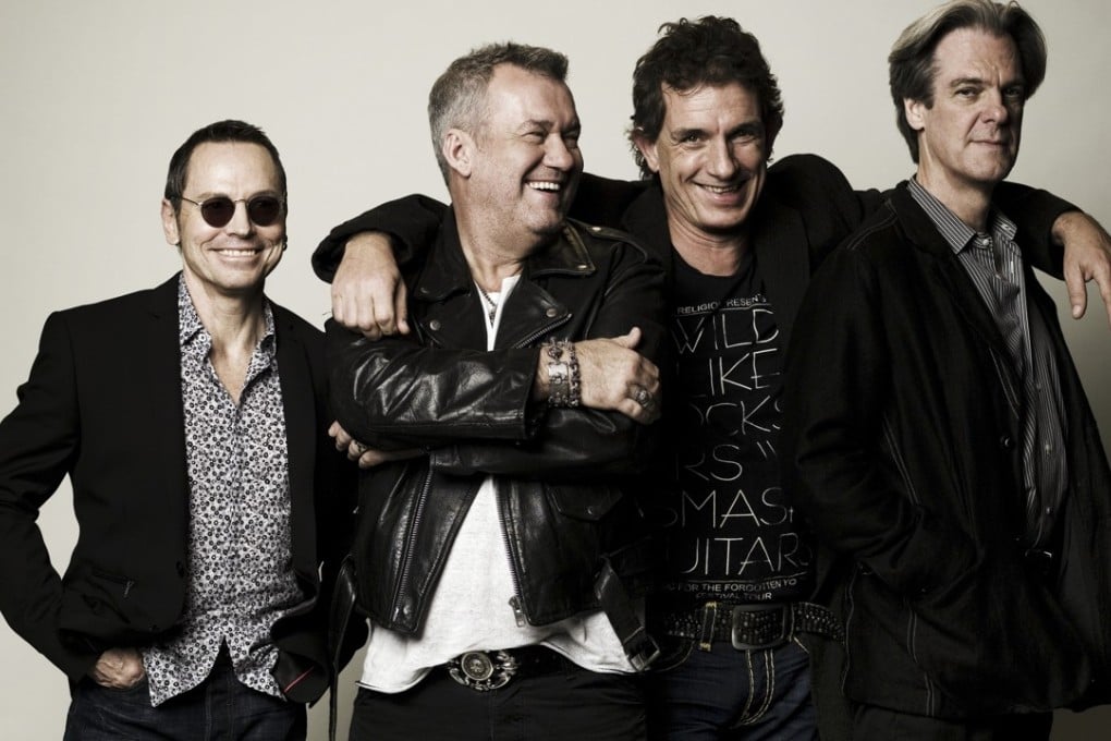 From left: Phil Small, Jimmy Barnes, Ian Moss and Don Walker of Cold Chisel.