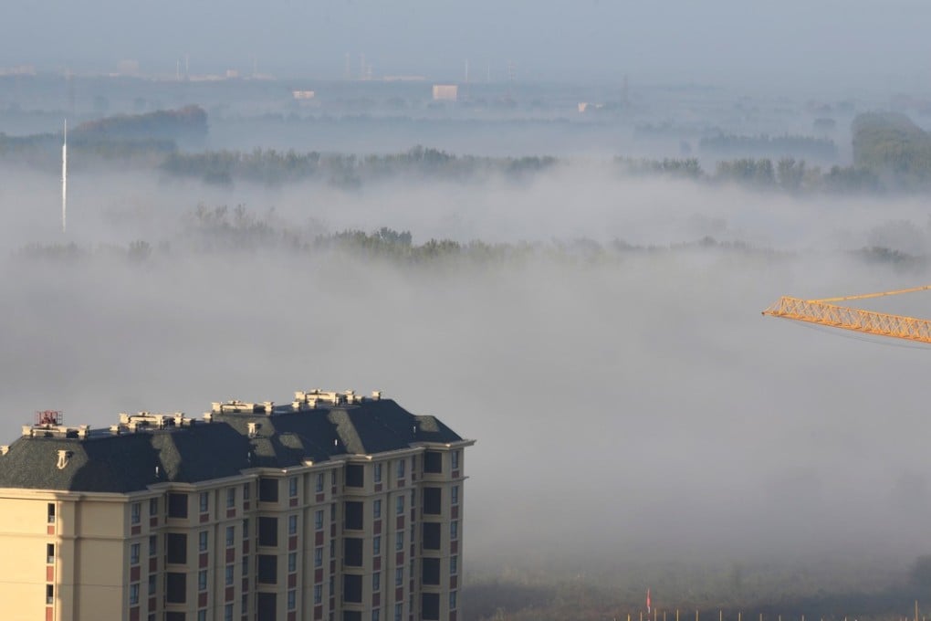 Blocks of flats being built on the outskirts of Tianjin. Photo: Reuters