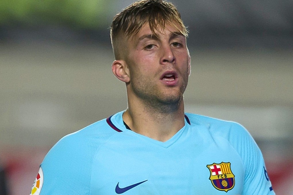 Gerard Deulofeu starred for Barcelona against Real Murcia. Photo: AP