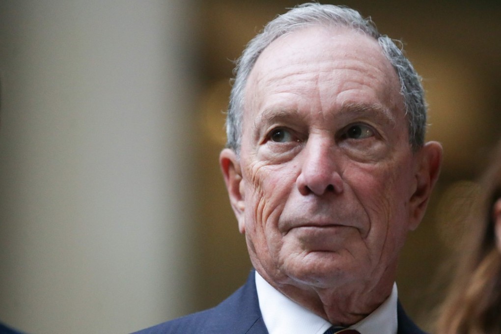 Michael Bloomberg, CEO of the media company that bears his name, is seen at the launch of Bloomberg’s new European Headquarters in the City of London on Tuesday. Photo: Agence France-Presse