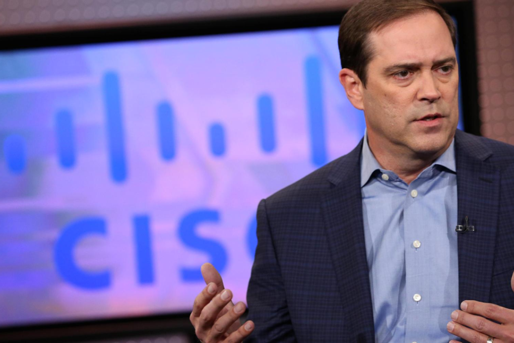 Chuck Robbins, CEO of Cisco. Photo: Ashlee Espinal/CNBC